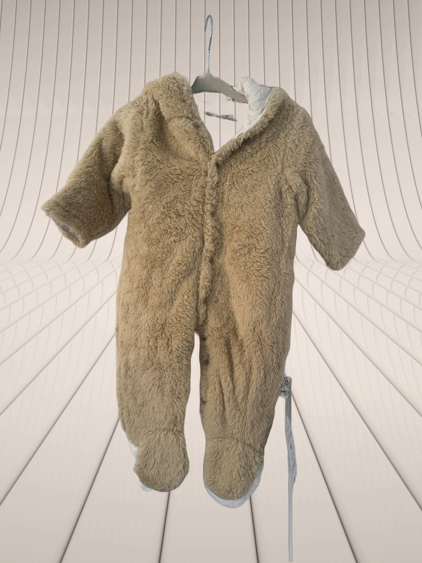 Teddy fleece | snow suit | onesie |romper | baby grow | gender neutral | fluffy |body suit | baby shower gift | baby clothing 0-6 | fleece